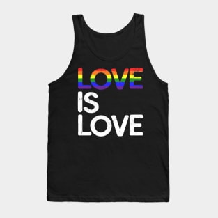 LGBT Gay Pride T-shirt Love is Love Tank Top